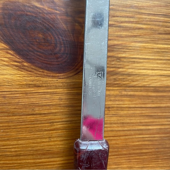 Vintage MCM Stanhome Stainless Steel / Bakelite Kitchen Utensils - Picture 7 of 8